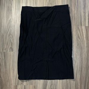 M black pencil skirt